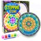 Paint Your Own Mosaic Stepping Stone, Custom Name Garden Stone, DIY Stepping Stone Kit, Great Spring & Summer Painting Activity, Arts & Crafts Kit for Kids Ages 5, 6, 7, 8, 9